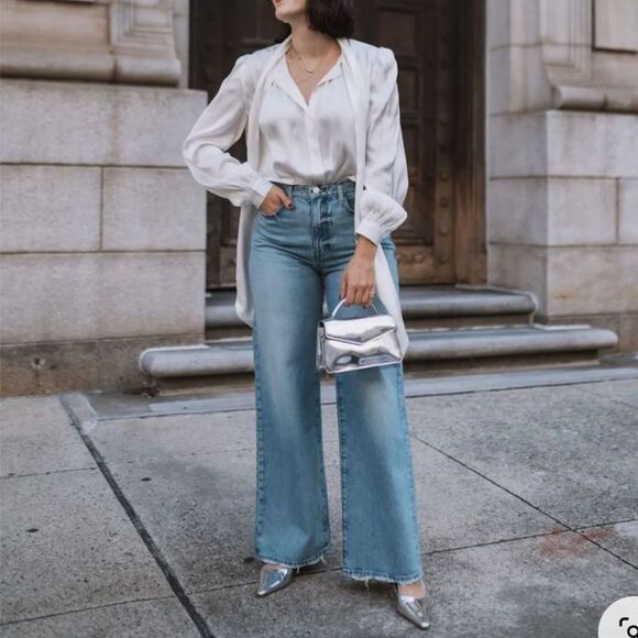 Kate Spade New York Leather Butter yellow Silver sandals bows mini heels Italy! - Picture 11 of 12